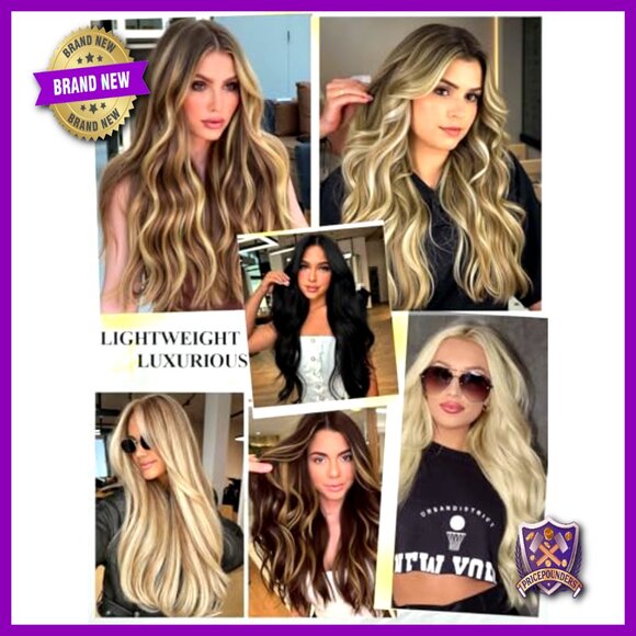 Human Hair Extensions 18 Inch Micro Bead Invisible Weft 4 Pieces main image 5